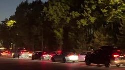 На Ахунбаева не хватает освещения. Видео горожанина
