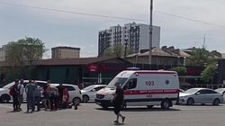 На Чуй—Т.Айтматова столкнулись две машины. Видео с места аварии