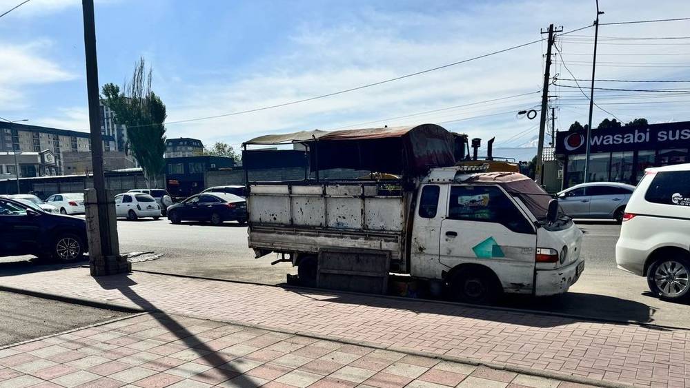 Горожанин жалуется на стихийную торговлю на Ахунбаева. Фото
