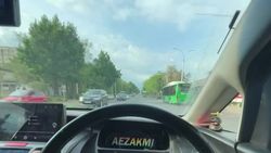 Горожанин показал разницу движения по Айтматова в воскресенье и понедельник. Видео