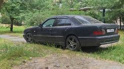 Во дворе дома в 10 мкр машины уничтожают зеленую зону. Фото