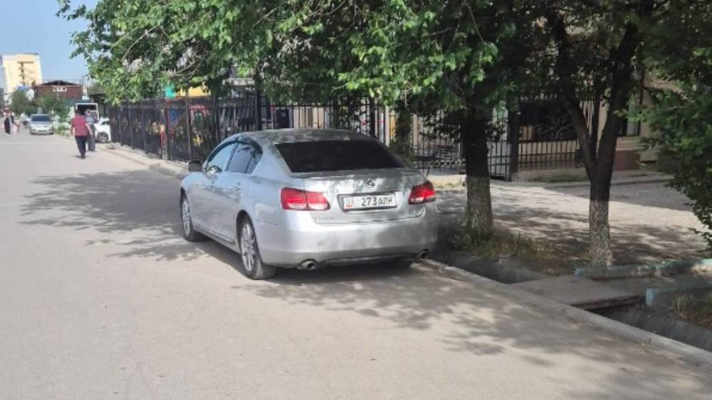 Тротуар на Южной магистрали превратился в парковку. Горожанин просит установить железные стойки. Фото