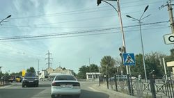 На Жибек Жолу не работает светофор. Фото горожанина