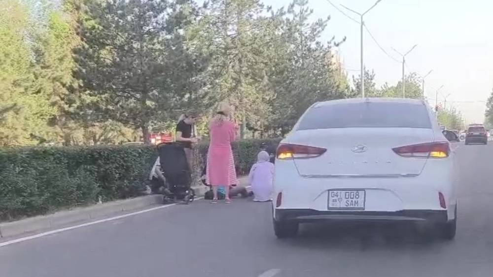 «Соната» сбила мальчика на Жукеева-Пудовкина. Видео с места аварии