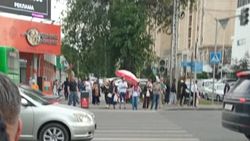 На проспекте Чуй не работает светофор. Фото