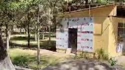 Законно ли в парковой зоне на Турусбекова поставили павильон? Видео горожанина