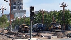 В УПСМ рассказали, почему на Айтматова—Южная магистраль не работают светофоры для пешеходов