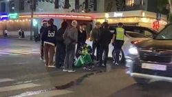 На Советской «Соната» столкнулась со скутером. Подробности УПСМ
