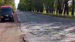 Водитель показал состояние дорог в Кочкорском районе. Видео