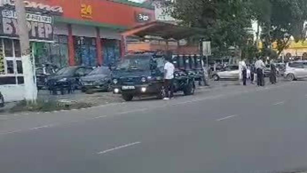 Еще одно ДТП в Базар-Коргоне. Видео с места аварии