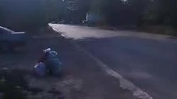 Вдоль дороги по улице Московская города Кант перестали вывозить мусор, - горожанин