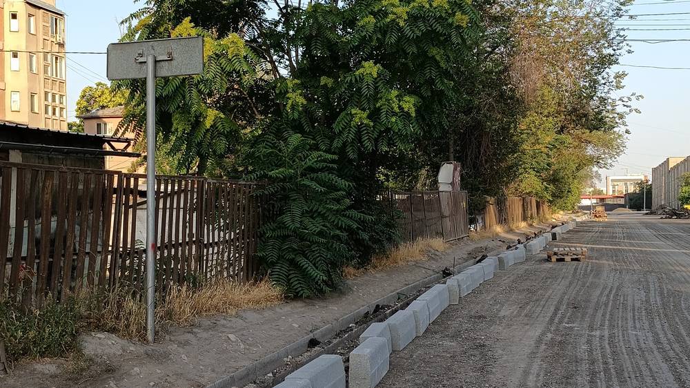 Будут ли во время ремонта дороги по Льва Толстого делать тротуары? Фото горожанина