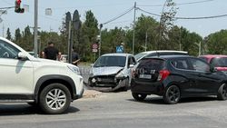 В милиции рассказали подробности столкновения «Фита» и Lexus GX460 на Южной магистрали