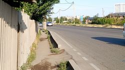 Как выглядит тротуар на Льва Толстого в «Токолдоше». Фото