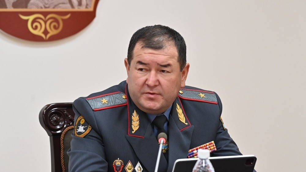 Замглавы МВД Адылбек Бийбосунов