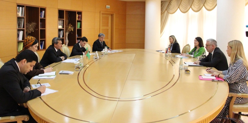 Turkmenistan, Slovenia discuss issues of bilateral cooperation