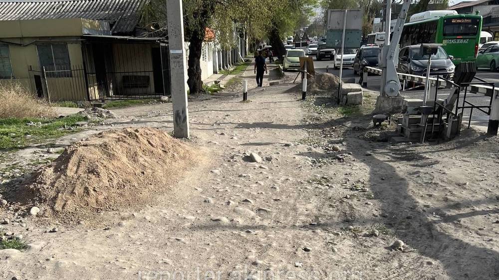 Бишкекчанин жалуется на состояние арычной системы по Асаналиева. Ответ мэрии