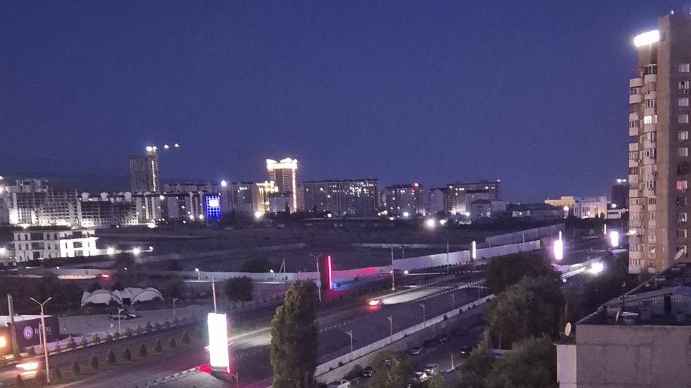На Южной магистрали в 4:30 утра отключают освещение. Фото горожанина