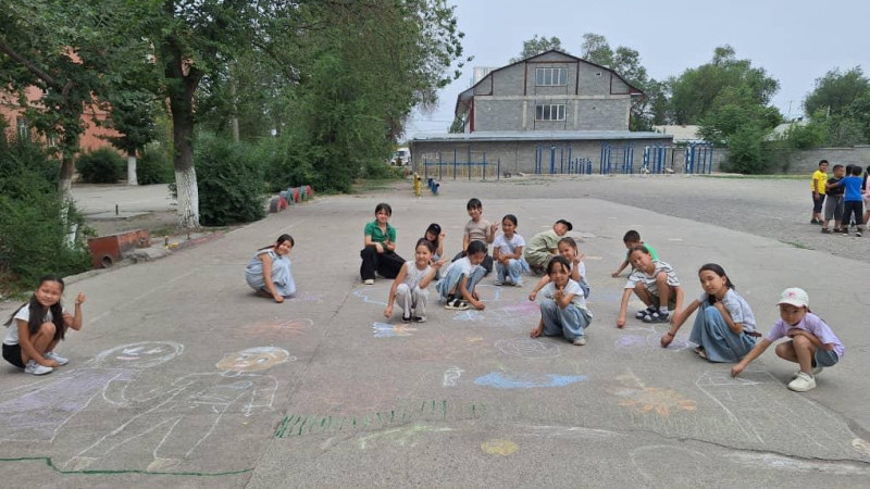 Over 4,500 children go to school camps in Bishkek