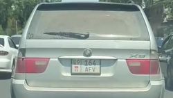 BMW X5 сильно дымит. Видео