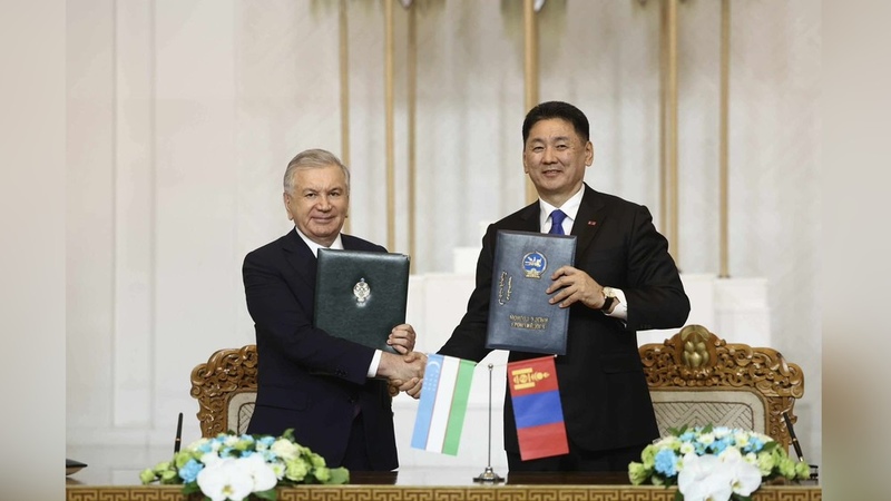 Mongolia and Uzbekistan sign joint declaration on comprehensive partnership