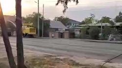 Еще один участок дороги по Ахунбаева закрыли на ремонт. Видео