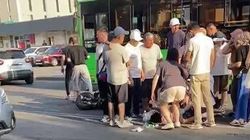 Девушка перебегала дорогу в неположенном месте, - милиция о ДТП с участием скутера