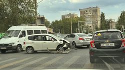 На Юнусалиева—Шопена произошло ДТП
