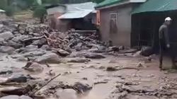В Аксыйском районе сошли сели. Видео последствий