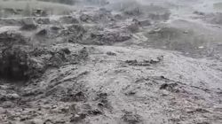 В Ысык-Атинском районе сошли сели. Видео