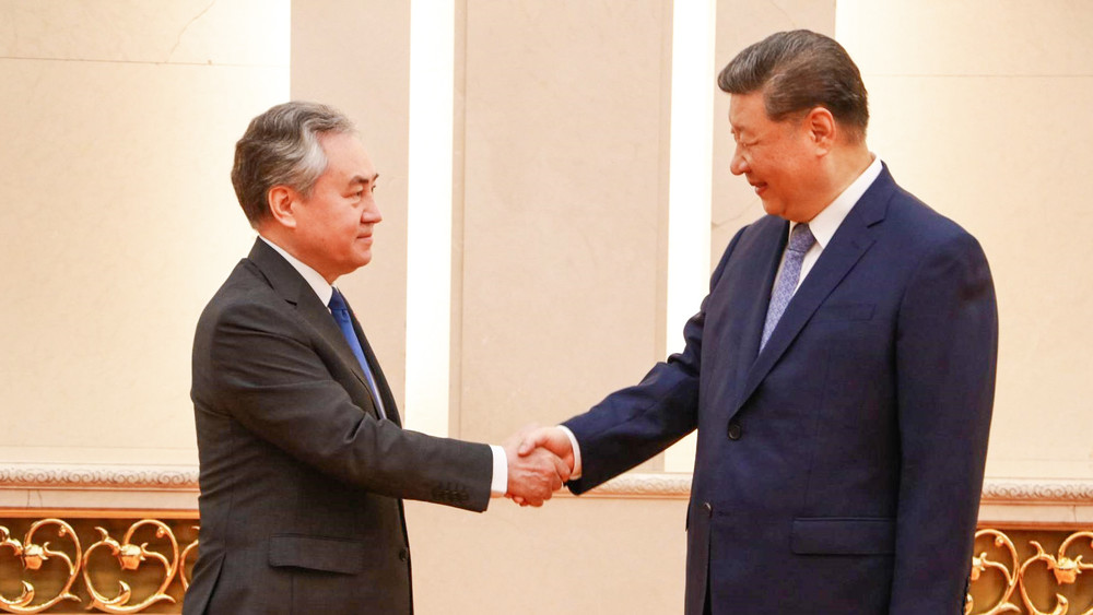 Жээнбек Кулубаев, Си Цзиньпин