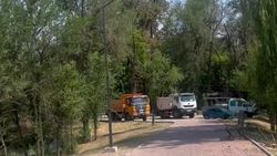 На территории озер Сорока началось строительство? Видео горожанина