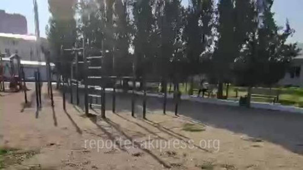 Состояние игровой площадки на Южной магистрали. Видео