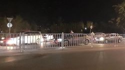 Пробки на Ауэзова из-за закрытия моста через технический канал ТЭЦ. Фото горожанина