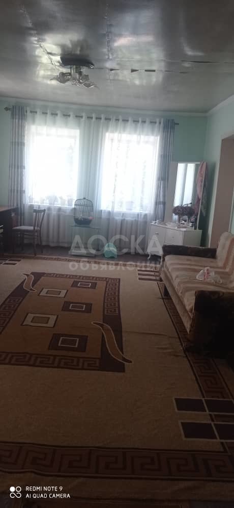 Продаю дом 3-ком. 55кв. м., этаж-1, 4-сот., стена саман, район Пишпека, Маликова/Тойгонбаева (Железнодорожное училище)..