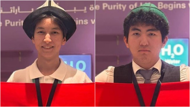 Максат Кахраманов и Эржан Жапаров