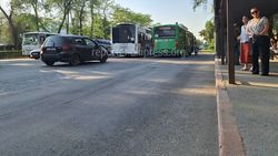 На остановке на Айтматова просело асфальтовое покрытие. Ответ мэрии На остановке на Айтматова просело асфальтовое покрытие. Ответ мэрии