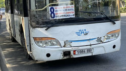 В мэрии Бишкека ответили по маршруту автобуса №8