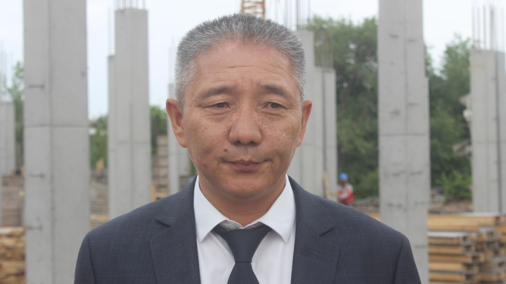 Директор УКС мэрии города Бишкеке Мирлан Молдобасаров