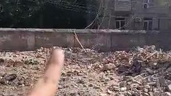 «Бишкекводоканал» устранил утечку на территории бывшей прокуратуры. Видео мэрии