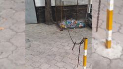 Горожанин интересуется, законно ли установлен шлагбаум на Ибраимова-Московская