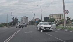 На Медерова в Бишкеке произошло ДТП