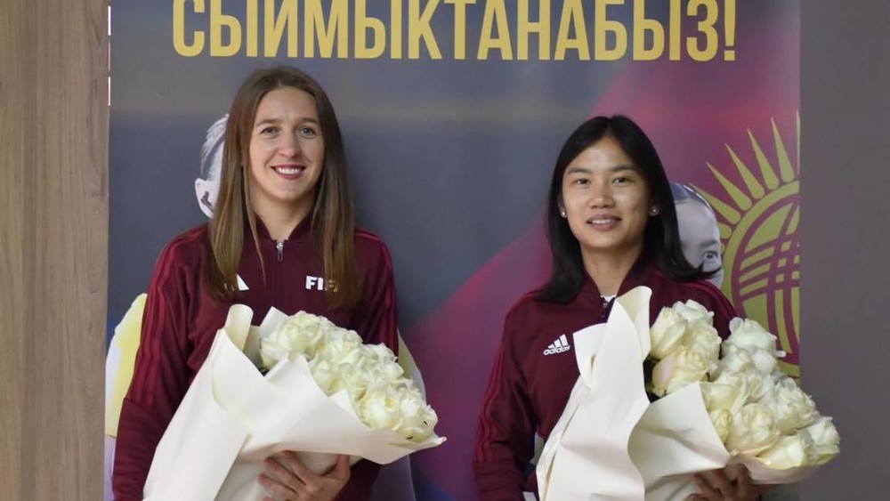 Вероника Бернацкая и Рамина Цой