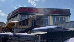 В кафе на Ошском рынке произошёл пожар. Фото очевидца