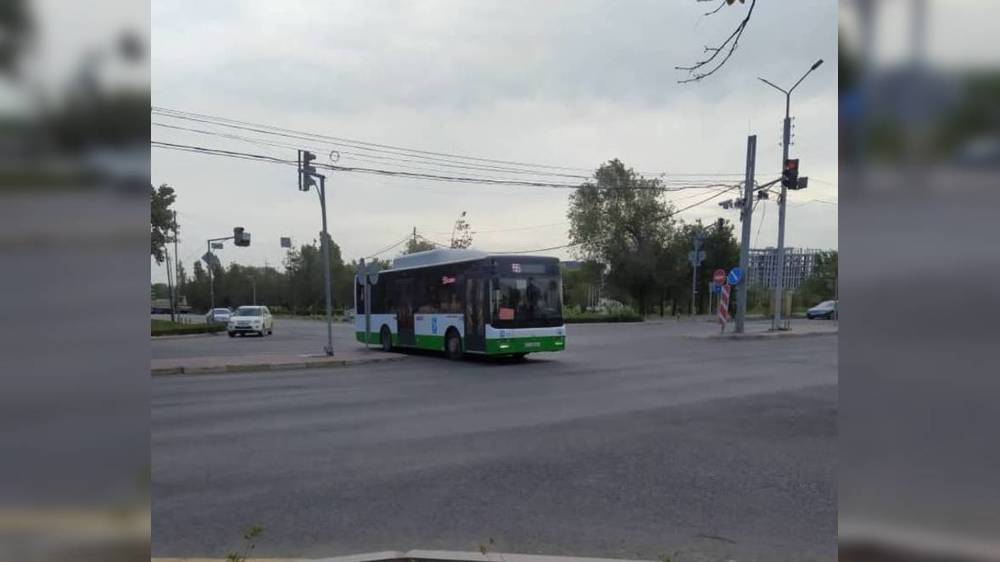 Почему автобус №55 ездил сегодня по проспекту Айтматова, если схему движения изменили? - горожанин