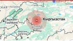 Кыргызстанцы почувствовали землетрясение