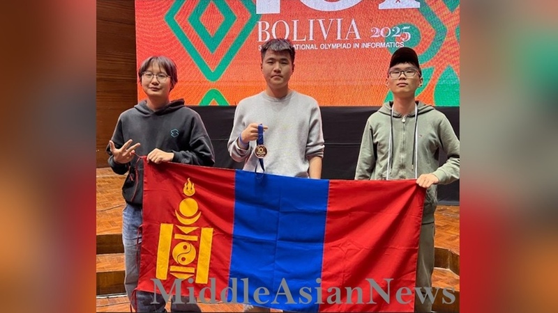 Mongolian student wins bronze medal of International Olympiad in Informatics