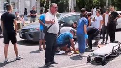 На Советской сбили пешехода. Видео