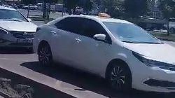 Таксисты «захватили» остановку на Жибек Жолу. Видео