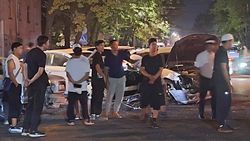 На Чынгыза Айтматова—Джаманбаева произошло ДТП с участием 3 машин, - очевидец